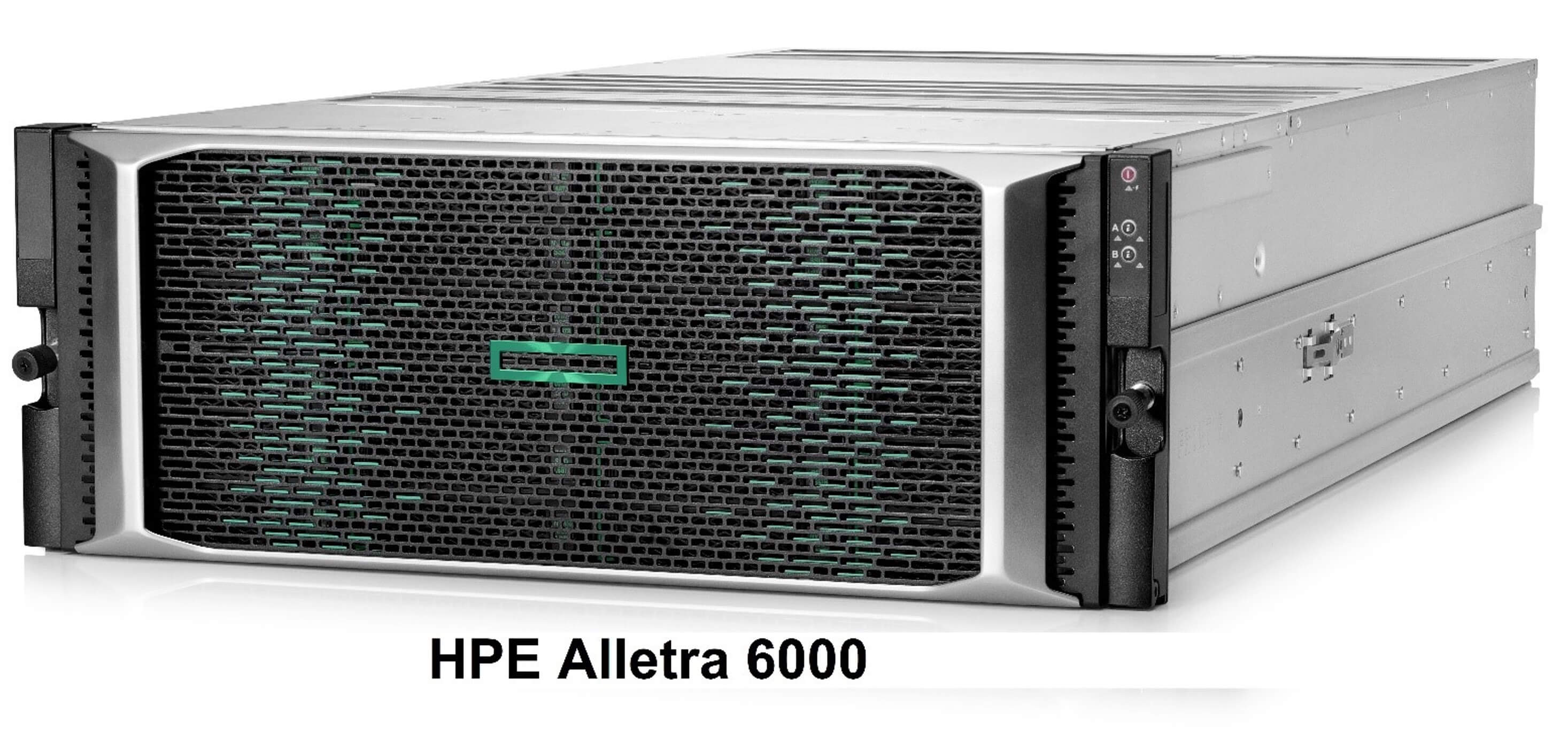 HPE Alletra 6000 - високонадійна система з ефективним зберіганням та безпечним хмарним управлінням з будь-якої точки світу