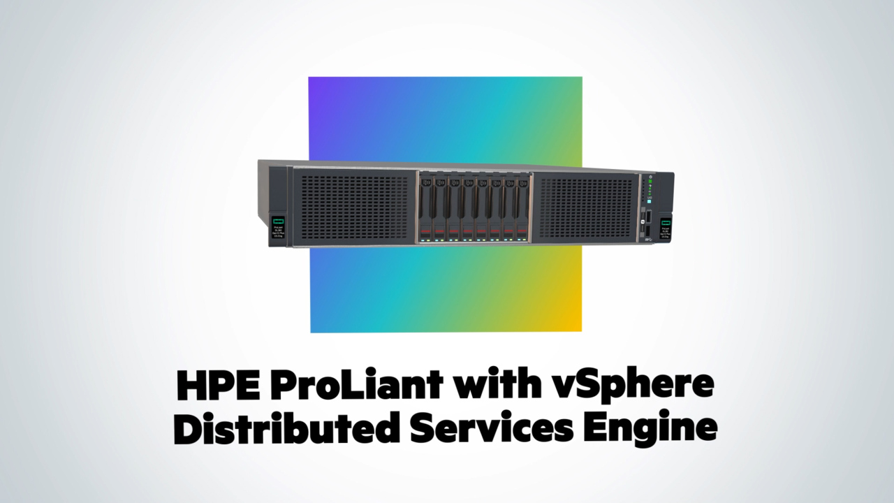 Рішення HPE ProLiant з VMware vSphere Distributed Services Engine новий етап у розвитку віртуалізації 